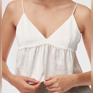 Aritzia little moon lovers camisole white size M